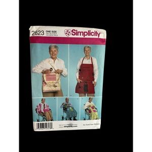 2623 Simplicity SEWING Pattern UNCUT Craft wheelchair accessories cape apron bag